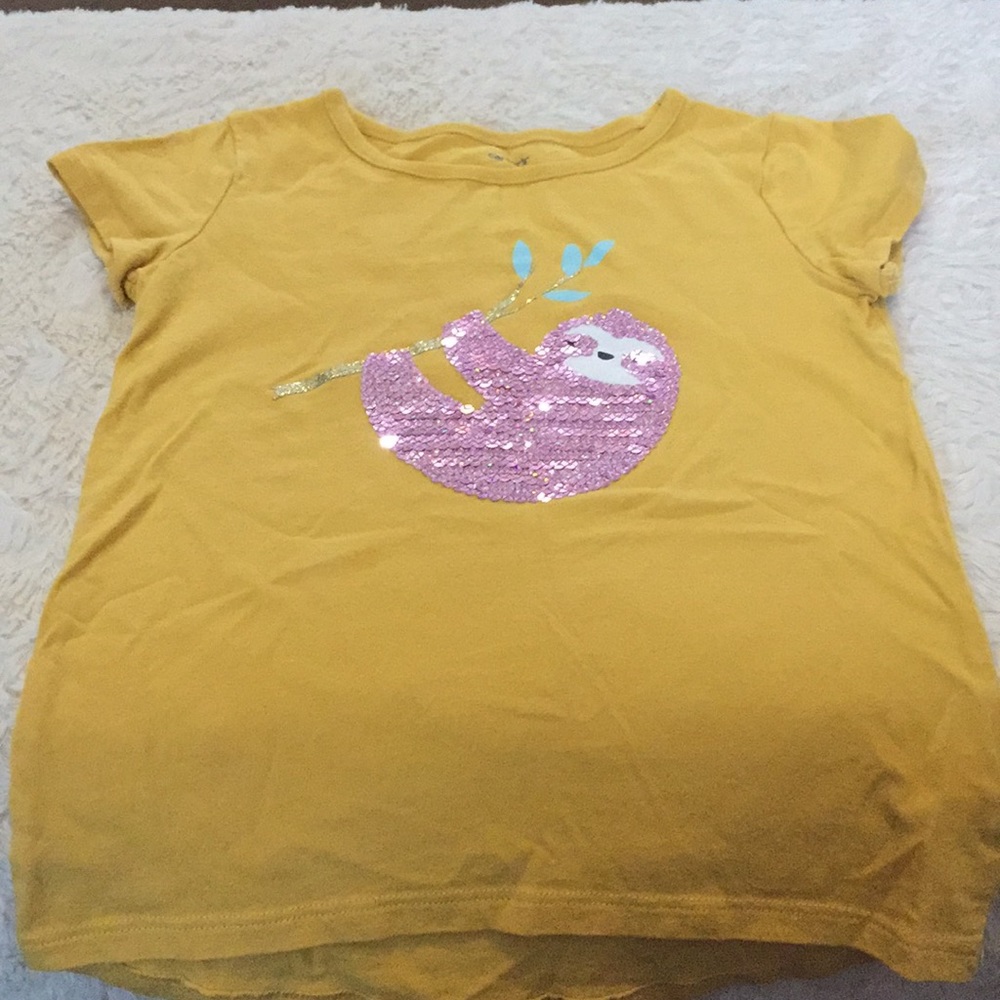 4T Carters Sloth T-shirt